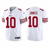 Men & Women & Youth San Francisco 49ers #10 Mac Jones White 2025 Vapor Untouchable Limited Stitched Jersey,baseball caps,new era cap wholesale,wholesale hats